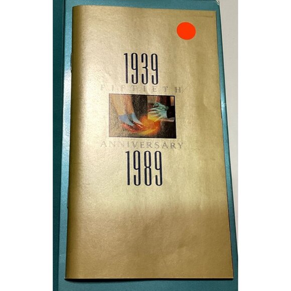 WIZARD OF OZ VHS 50TH ANN ED WITH BOOKLET TURNER ISBN 0792800001 - Picture 3 of 7